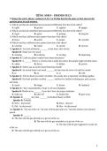 Friend Plus Grade 9 Reminder &vert; Units 6-7&colon; Vocabulary & Grammar 