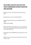 NR 546 COMPREHENSIVE PAPER 2026  QUESTIONS WITH SOLUTIONS GRADED A&plus; 