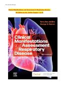 Clinical Manifestations and Assessment of Respiratory Disease 9th Edition by Des Jardins &vert; Complete Test Bank &lpar;Chapters 1-45&rpar; 2026&sol;2027