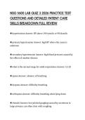 NSG 1600 LAB QUIZ 3 2026 PRACTICE TEST  QUESTIONS AND DETAILED PATIENT CARE  SKILLS BREAKDOWN FULL REVIEW 