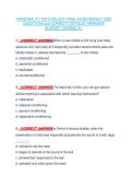 PERSONALITY PSYCHOLOGY FINAL EXAM NEWEST 2026  QUESTIONS and CORRECT DETAILED ANSWERS  ALREADY GRADED A&plus; 