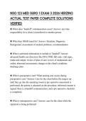 NSG 123 MED SURG 1 EXAM 3 2026 HERZING  ACTUAL TEST PAPER COMPLETE SOLUTIONS  VERIFIED