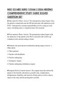 NSG 123 MED SURG 1 EXAM 3 2026 HERZING  FINAL REVIEW BUNDLED SOLUTION PACKAGE