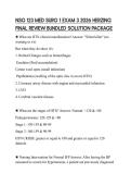 NSG 123 MED SURG 1 EXAM 3 2026 HERZING  FULL QUESTIONS AND VERIFIED 100&percnt;  CORRECT ANSWERS GRADED A&plus;
