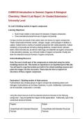 INTRODUCTION TO GENERAL ORGANIC AND BIOLOGICAL CHEMISTRY