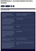 Nur 185 Exam 2 &ndash; Accurate Answers To All Questions