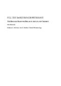 THE BIOLOGICAL BASIS FOR DISEASE IN ADULTS AND CHILDREN