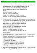 NREMT Operations Exam Test Questions with Verified Answers