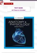 Anatomy and Physiology 1st Edition by Elizabeth Mack Co Study Guide Notes PDF