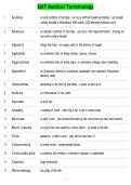 EMT Medical Terminology