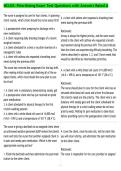 NCLEX&colon; Prioritizing Exam Test Questions with Answers Rated A