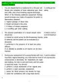 EMT Chapter 24 Gynecologic Emergencies Exam Test Questions with Answers Rated A