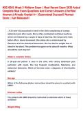 NSG 6001 Week 3 Midterm Exam &vert; Most Recent Exam 2026 Actual  Complete Real Exam Questions And Correct Answers &lpar;Verified  Answers&rpar; Already Graded A&plus; &vert;Guaranteed Success&excl;&excl; Newest  Exam &vert; Just Released&excl;&excl; 