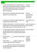 EDAPT&colon; Delivering Healthcare Using Informatics Test Questions and Answers Rated A