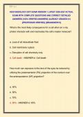 HESI RADIOLOGY EXIT EXAM VERSION 1 LATEST 2026-2027 ACTUAL  EXAM WITH COMPLETE QUESTIONS AND CORRECT DETAILED  ANSWERS &lpar;100&percnt; VERIFIED ANSWERS&rpar; &vert;ALREADY GRADED A&plus;&vert;  &vert;&vert;PROFESSOR VERIFIED&vert;&vert; &vert;&vert;BRANDNEW&excl;&excl;&excl;&vert;&vert;