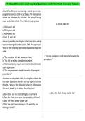 ATI Mood Disorder and Suicide Questions with Verified Answers Rated A