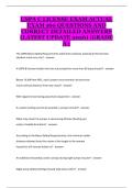 USPA C License Exam &ndash; United States Parachute Association &ndash; Practice Questions and Verified Answers Study Guide