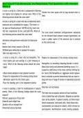 Med Surg ATI Cardiovascular and Respiratory Test Questions with Answers Rated A