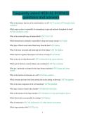 Frequently asked HESI A2 SCIENCE  questions and answers