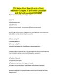 ETS Major Field Test &lpar;Practice Test&rpar;&colon; Bachelor's Degree in Business