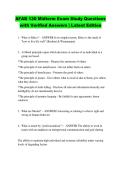 AFAB 130 Midterm Exam Study Questions  with Verified Answers &vert; Latest Edition