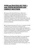 NURS 8020 ACTUAL EXAM PAPER 2026 QUESTIONS WITH ANSWERS GRADED A&plus;