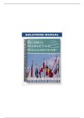 Solutions Manual for Global Marketing Management 4th Edition by Kotabe &vert; Sample Chapter
