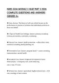 NURS 5336 MODULE 3 QUIZ PART 3 2026  COMPLETE QUESTIONS AND ANSWERS  GRADED A&plus;