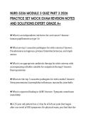 NURS 5336 MODULE 3 QUIZ PART 3 2026  PRACTICE SET MOCK EXAM REVISION NOTES  AND SOLUTIONS EXPERT GRADE A&plus; 