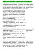 EMT Chapter 3 Quiz Test Questions with Answers Rated A