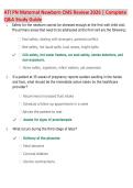 ATI PN Maternal Newborn CMS Review 2026 &vert; Complete  Q&A Study Guide