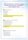 HESI A2 A&P Test V2 &vert; 2026&sol;2027 Edition&vert;  Complete Practice Exam &vert; Verified Q&A &vert;  Latest Updated Version 