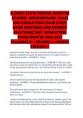 FLORIDA STATE FUNERAL DIRECTOR  FELONIES&comma; MISDEMEANORS&comma; RULES  AND REGULATIONS EXAM STUDY  GUIDE QUESTIONS AND CORRECT  SOLUTIONS&vert;&vert;100&percnt; GUARANTEED  PASS&vert;&vert;UPDATED 20262027  SYLLABUS&vert;&vert;A&plus; GRADED&vert;&vert;<<RECENT  VERSION>> 