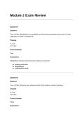 Portage Learning Microbiology Module 2 Exam Answers &lpar;Latest Version&rpar;