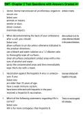 EMT- Chapter 2 Test Questions with Answers Graded A&plus;