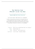 Certified Pool Operator &lpar;CPO&rpar; & Aquatic Facility Management Exam 2026&sol;2027 &ndash; Questions and Answers Complete Exam Material