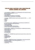 CJUS 203 &lpar;EXAM 2 CHAPTERS 5 AND 6&rpar; QUESTIONS AND CORRECT ANSWERS 100&percnt; VERIFIED&excl;&excl;