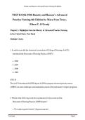 Test Bank for Porth&rsquo;s Essentials of Pathophysiology 5th Edition Updated 2025&ndash;2026 Complete Exam Questions and Answers Study Guide for Norris Pathophysiology Success