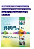 Medical Assisting&colon; Administrative & Clinical Competencies &lpar;MindTap Course List&rpar;&comma; 9th Edition