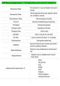 LPN Pharmacology Exam 1 Test Questions and Answers Graded A&plus;