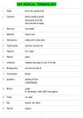 EMT MEDICAL TERMINOLOGY
