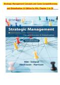 Test Bank for Strategic Management Concepts and Cases Competitiveness and Globalization 14th Edition by Hitt &lpar;All Chapters 1-20&rpar; 2026&sol;2027