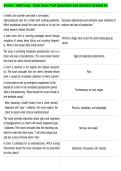 Evolve - Med Surg &ndash; Endo Exam Test Questions and Answers Graded A&plus;