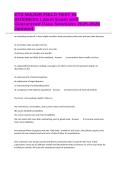 ETS MAJOR FIELD TEST IN BUSINESS Latest Exam with Guaranteed Pass Solutions 2025-2026 Updated&period;