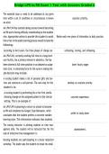 Bridge LPN to RN Exam 1 Test with Answers Graded A
