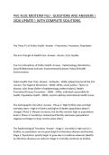 PHC 4101 MIDTERM FSU - QUESTIONS AND ANSWERS &vert; 2026 UPDATE &vert; WITH COMPLETE SOLUTIONS&period;