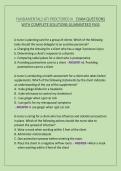 FUNDAMENTALS&lowbar;ATI&lowbar;PROCTORED&lowbar;III&lowbar;EXAM&lowbar;QUESTIONS&lowbar;WITH&lowbar;COMPLETE&lowbar;SOLUTIONS