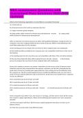 MBA assessment Questions with Guaranteed Pass Solutions 2025-2026 Updated&period;