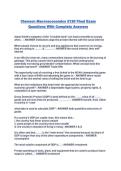 Clemson Macroeconomics 2120 Final Exam Questions With Complete Answers