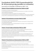 Actuele Geschiedenis Samenvatting HAVO&sol;VWO &ndash; KA 18&ndash;49 &lpar;Jaartallen&comma; Oorzaken & Gevolgen&rpar; &ndash; Examenproof 2026